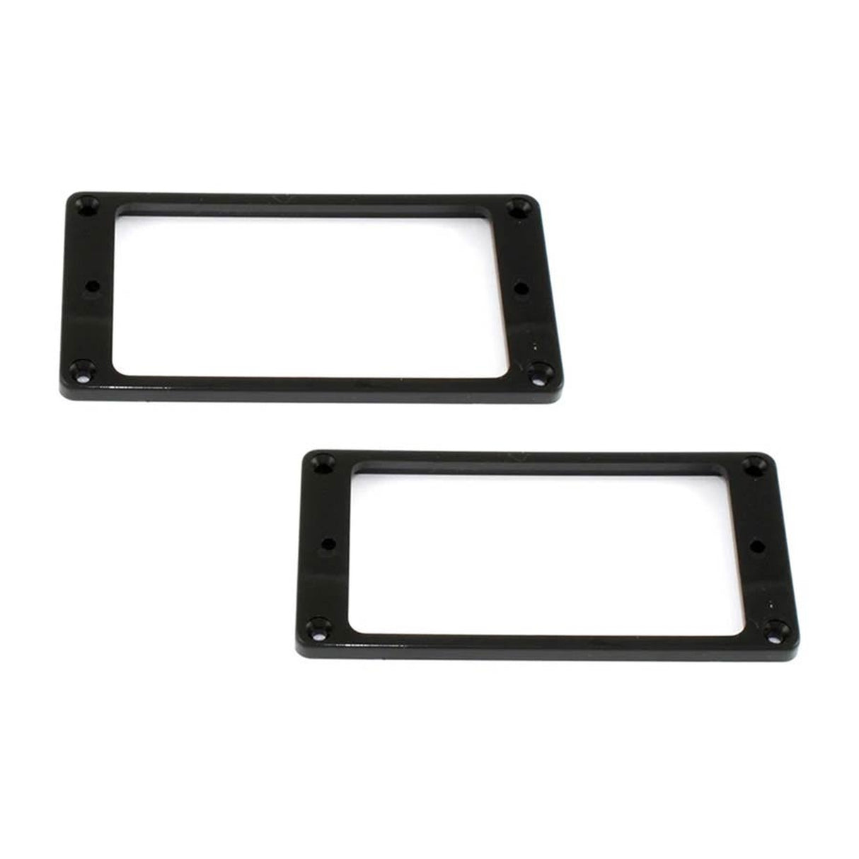 Allparts PC0741003 pickup rings, flat profile, humbucking, black, 2pcs
