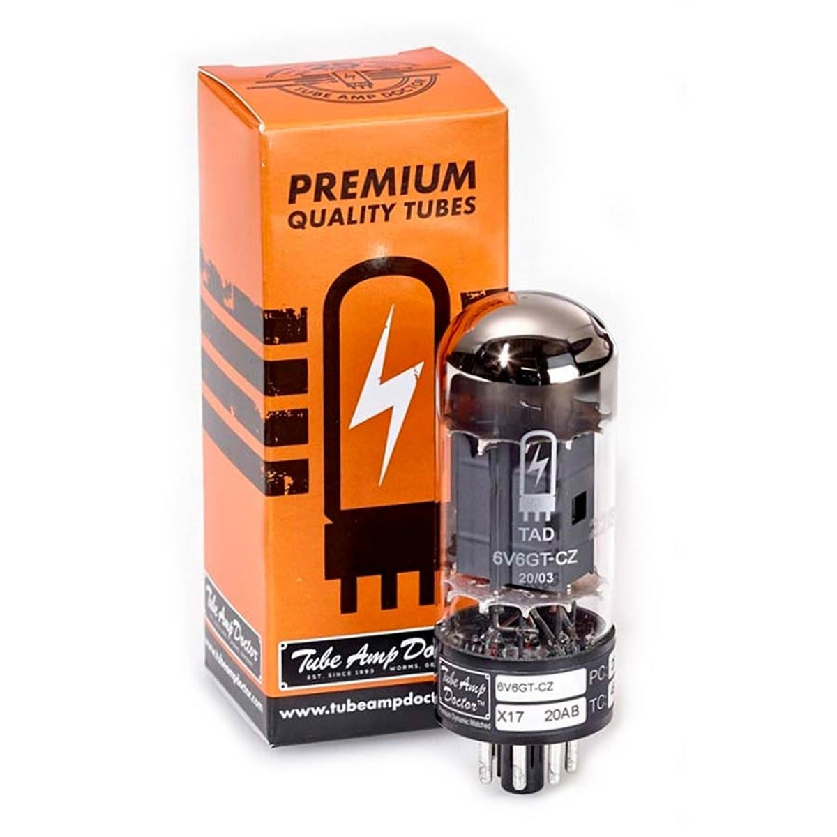 Vds Instrumento TAD 6V6GT-CZ Selected Power Tubes (Pair) – VDS instrumenten