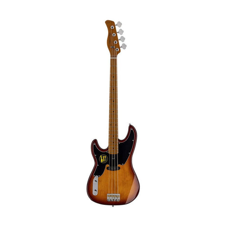 Sire D5 A4L/TS Marcus Miller linkshandige basgitaar 4 snarig passief elzen tobacco sunburst