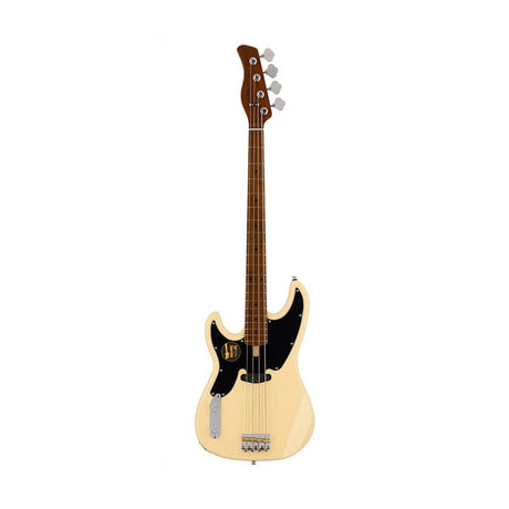 Sire D5 A4L/VW Marcus Miller linkshandige basgitaar 4 snarig passief elzen vintage white