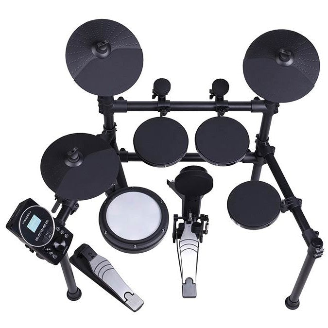 Medeli MZ520 Elektrisch Drumstel met Dual-Zone Mesh Snare en Mini Pads