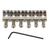 Highwood HG108-NI Contoured Vintage S-Style Brugzadels 10,8 mm – Nickel Set van 6