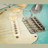 Highwood HG108-NIR Contoured Vintage S-Style Brugzadels 10,8 mm – Nickel Relic Set van 6