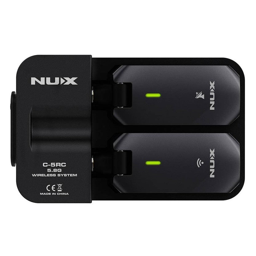 NUX C-5RC professioneel 5.8ghz draadloos gitaarsysteem incl. koffer