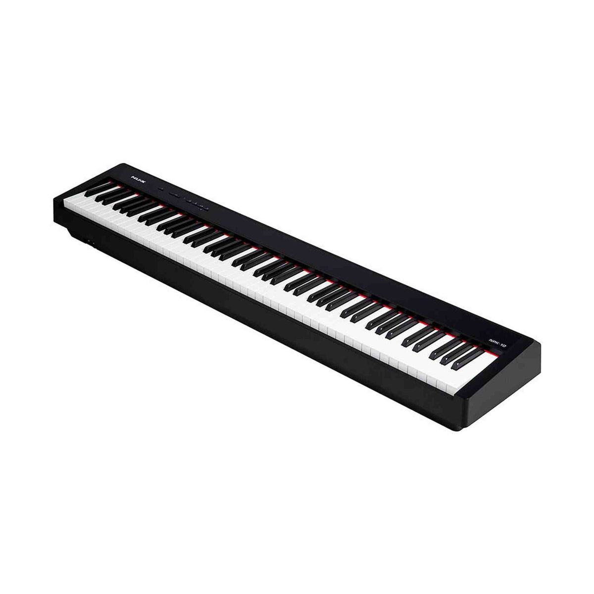 NUX NPK-10 digitale stage piano zwart met NPS1 standaard, 88 toetsen