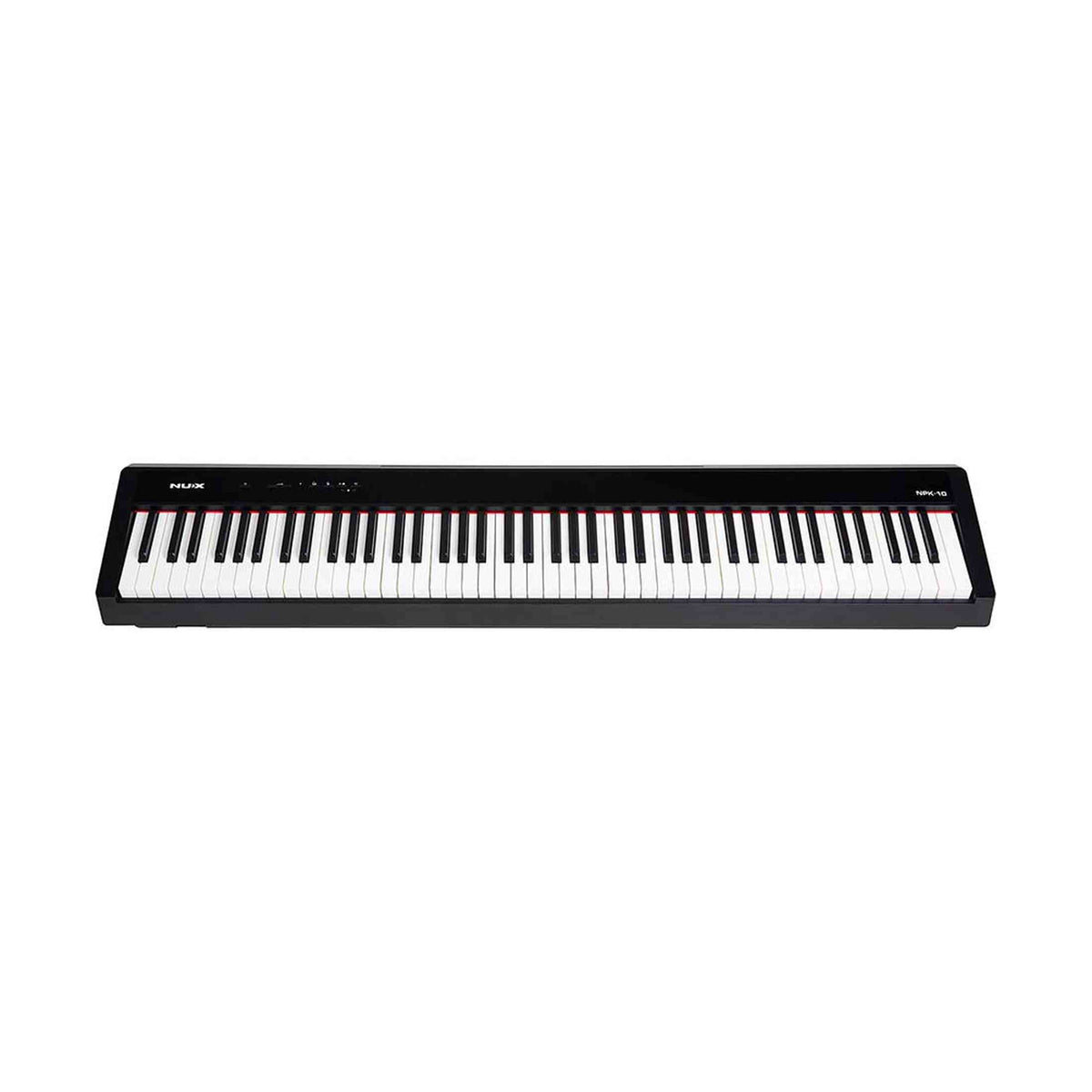 NUX NPK-10 digitale stage piano zwart met NPS1 standaard, 88 toetsen
