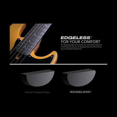 Sire V3P 4/BKS Marcus Miller Basgitaar Satin Black
