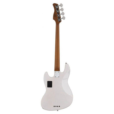 Sire V8 S4/WB Marcus Miller swamp ash 4-snarige actieve basgitaar White Blonde