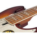 Sire V8 S5/TS Marcus Miller swamp ash 5-snarige actieve basgitaar Tobacco Sunburst