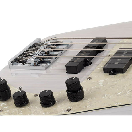 Sire P8 S4/WB Marcus Miller 4-snarige actieve basgitaar White Blonde