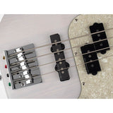 Sire P8 S4/WB Marcus Miller 4-snarige actieve basgitaar White Blonde