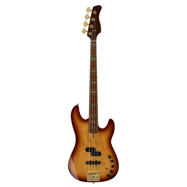 Sire P10 DX4/TS Marcus Miller 4-snarige actieve basgitaar Tobacco Sunburst