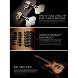 Sire P10 DX5/NT Marcus Miller 5-snarige actieve basgitaar Natural