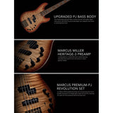 Sire P10 DX5/TS Marcus Miller 5-snarige actieve basgitaar Tobacco Sunburst