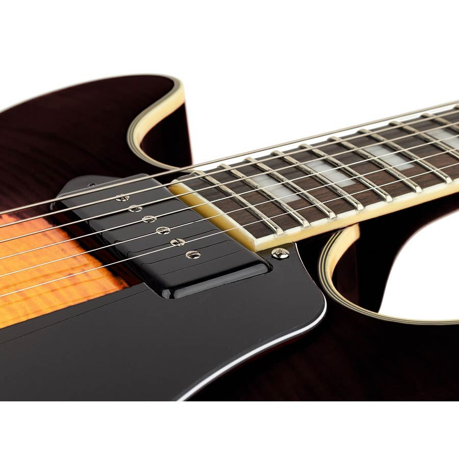 Sire Guitars H7V/VS Elektrische archtop gitaar met P90s vintage sunburst