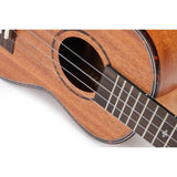 TOM 200 Concert Ukulele Massief Mahonie met Rosewood en Luxe Hoes