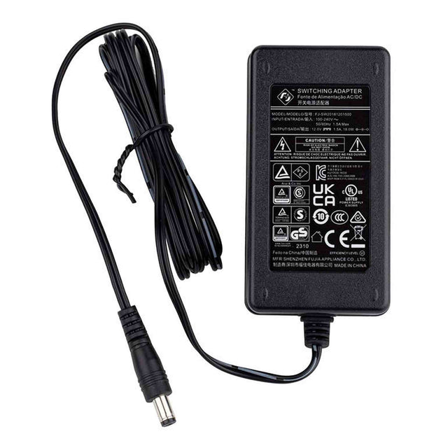 NUX NAD12/1500 voeding – 12V 1500mA, tip negatief