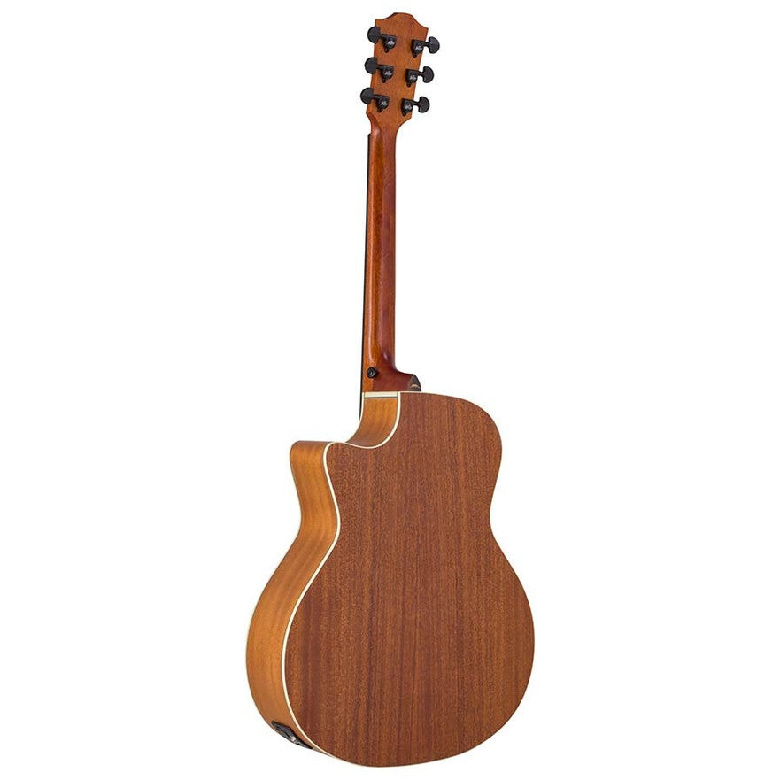 Bromo BAA2CE Appalachian Series auditorium naturel semi akoestische western gitaar