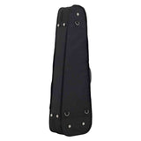 Leonardo VC-1444S-BK Student Series houten vioolkoffer 4/4 shaped zwart