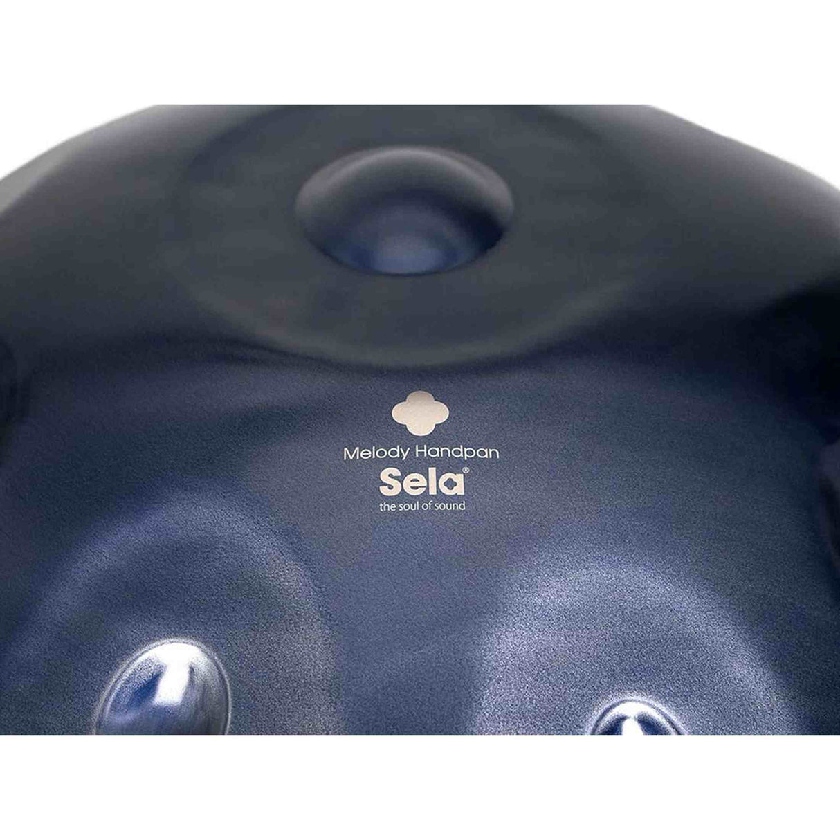 Sela SE 220 Nitrided Steel Handpan D Kurd 440 Hz donkerblauw met gevoerde draagtas