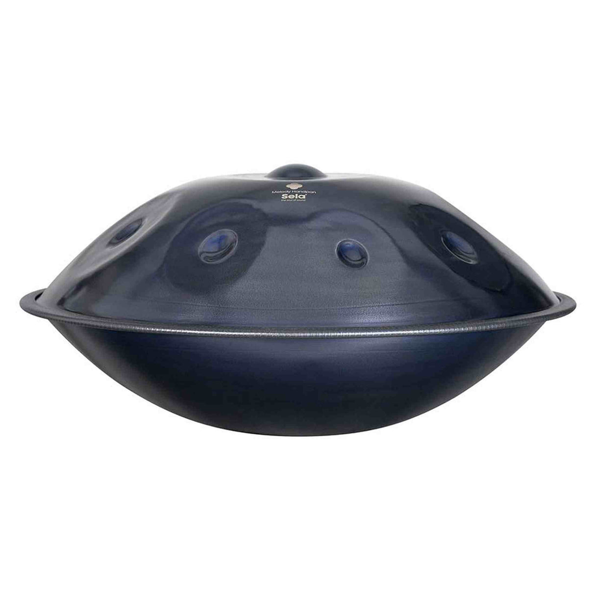 Sela SE 220 Nitrided Steel Handpan D Kurd 440 Hz donkerblauw met gevoerde draagtas