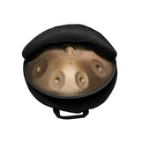 Sela SE 201 Stainless Steel Handpan D Kurd 440 Hz goud handgemaakt met gevoerde draagtas