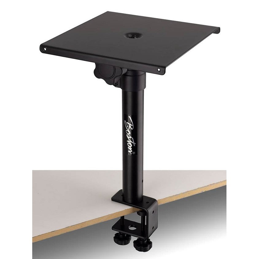 Boston BS-047-BK luidsprekerstatief bureau stand met klem