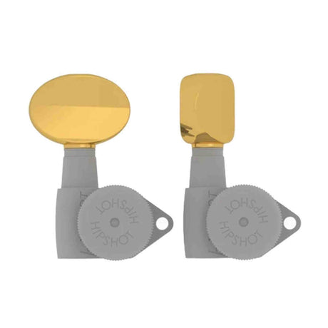 Hipshot HS6B1BBBG Big Butter Bean Stemknop voor Gitaarmechaniek Gold, per stuk