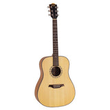 Bromo BAB1 Blanc Series naturel akoestische western gitaar