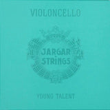 Jargar JVI-SET-YT violin string set, medium, synthetic core