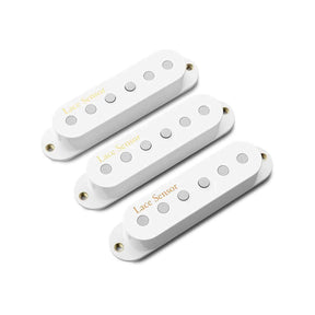 Allparts PU6120025 Lace Holy Grail Set For ST - three noiseless vintage '54 pickups, hot 11.5k brug, wit