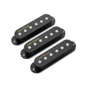 Allparts PU6120023 Lace Holy Grail Set For ST - three noiseless vintage '54 pickups, hot 11.5k brug, zwart