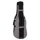 Boston CT-112-GR cello bag 1/2 light grey, 19 mm. padded, 2 straps, various pockets