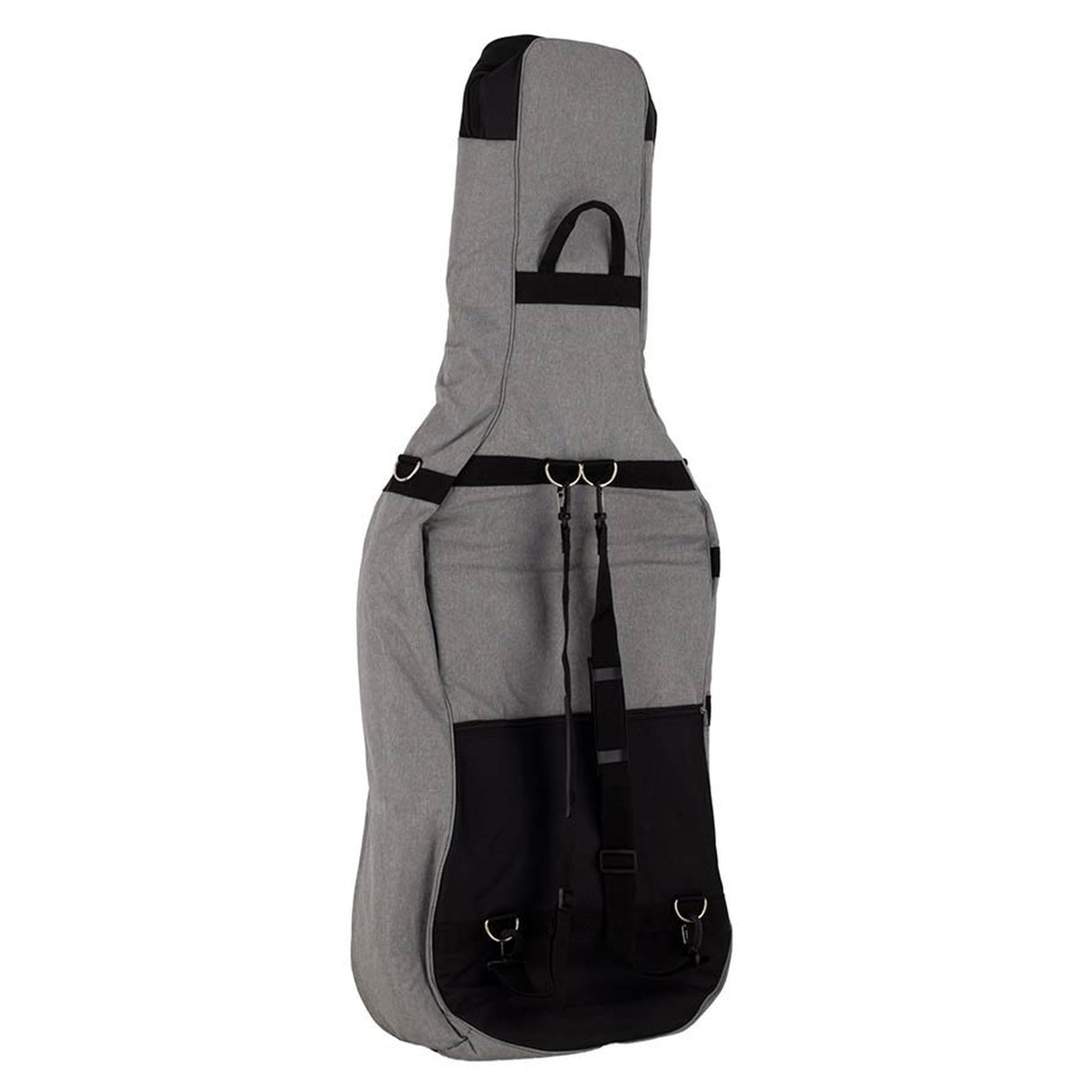 Boston CT-118-GR cello bag 1/8, light grey, 19 mm. padded, 2 straps, various pockets