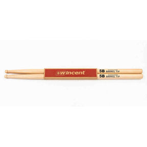 Wincent W-5BBT drumstokken 5B Barrel Tip
