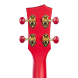 Cascha HH 2280 Rode Carbon Fiber concert ukulele met softcase