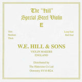 W.E. Hill & Sons H-4410WL violin string E-1 light, loop end