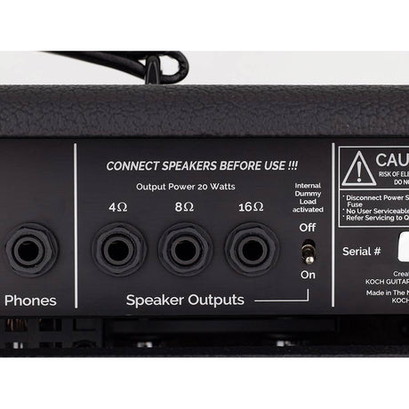 Koch ST20/H Studiotone Versterkertop – 20W Class A, 3 Kanalen & Recording Output