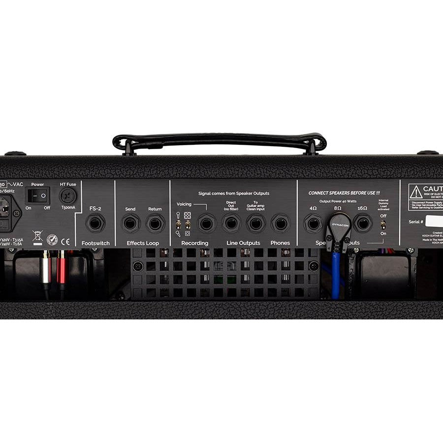 Koch ST40/C112 Studiotone XL Gitaarversterker – 40W Class A Combo, 12” Speaker & 3 Kanalen