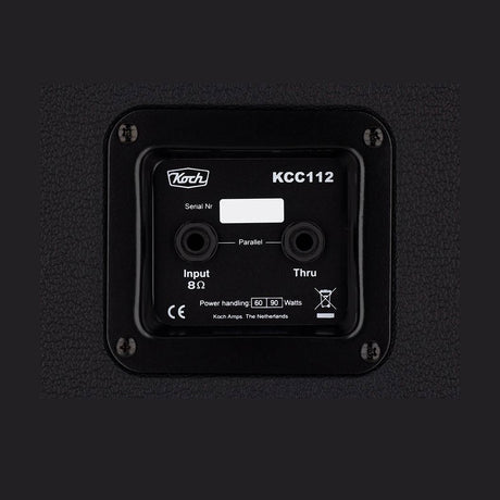 Koch KCC112/BS90 Speaker Cabinet – 1x12" 90W Gitaarcabinet met Zilver Speakerdoek