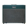 Koch KSC212OB/GS120 Speaker Cabinet – 2x12" 120W Open Back Gitaarcabinet in Groen met Zilveren Speakerdoek