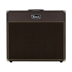 Koch KSC212OB/BR120 Speaker Cabinet – 2x12" 120W Open Back Gitaarcabinet in Bruin met Bruin Speakerdoek