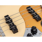 Sire V5.24 A4/VWH Marcus Miller 24-fret Passieve 4-snarige Basgitaar Vintage White