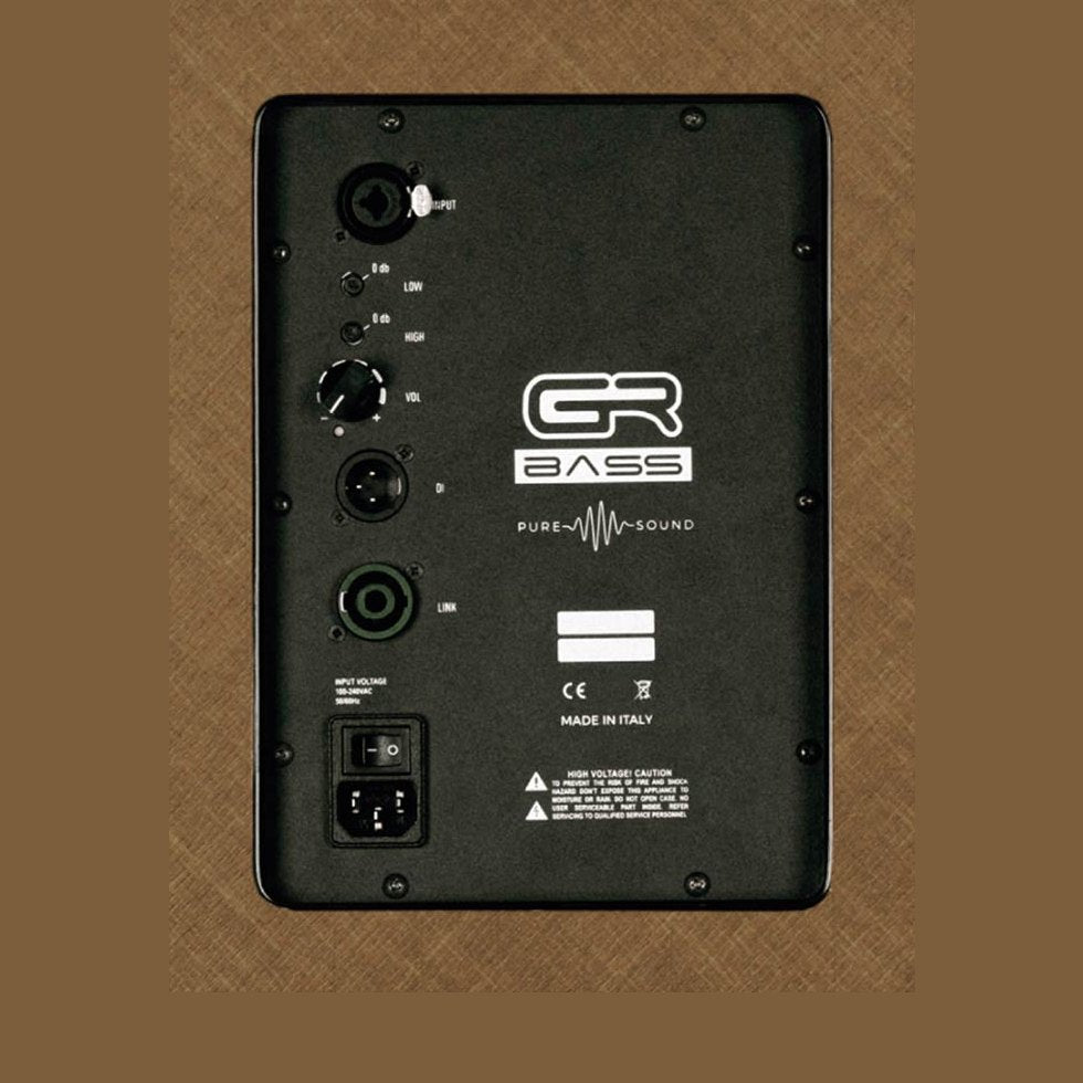 GR Bass NF212sl-800AC – Actieve 2x12" Bas Cabinet van Natural Fiber 800W