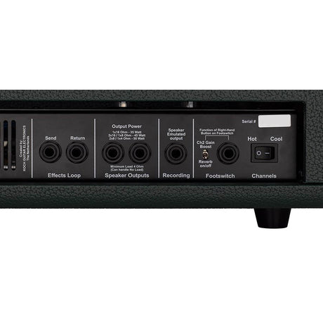 Koch J45/HG Jupiter Versterkertop – 45W, ATR Technologie, 3 Kanalen & Reverb, Groen