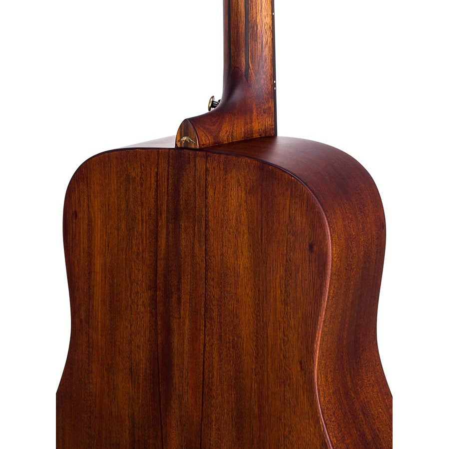 Bromo BAR1HM Rocky Mountain Series dreadnought mahonie akoestische western gitaar