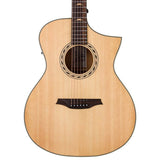 Bromo BAA4CE auditorium naturel semi akoestische western gitaar