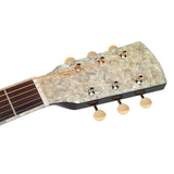 Richwood HSP-55-GN Heritage Series Parlor massief sparren bovenblad mintgroen hoogglans