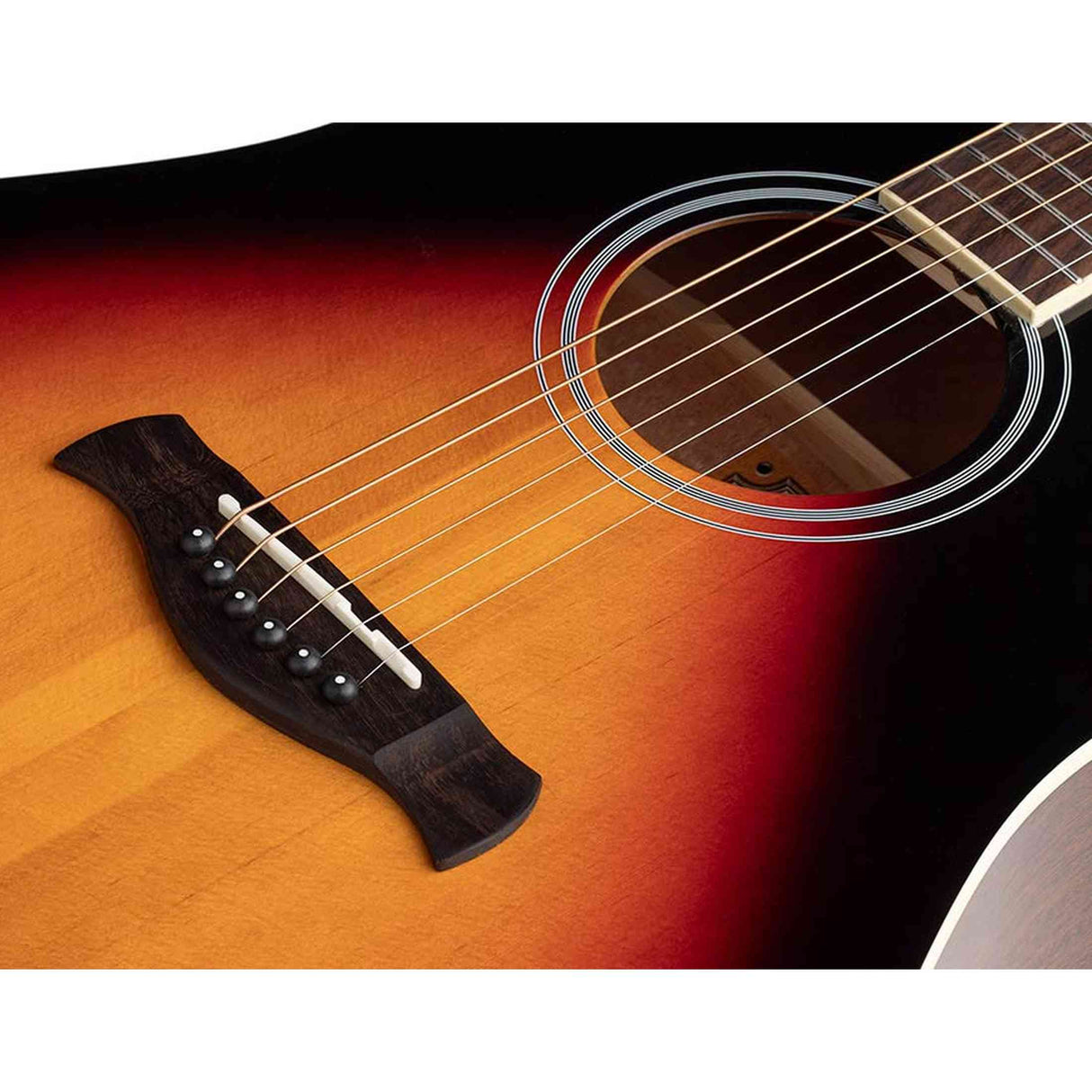 Richwood HSDS-42-SB Heritage Series Dreadnought massief sparren bovenblad sunburst