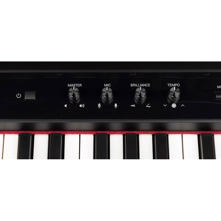 Medeli DP650KW/GB digitale piano hoogglans zwart